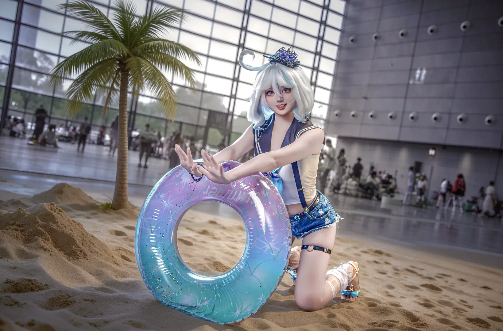 【フリーナ コスプレ】『原神』サマービーチ風コミコン速報写真 - 颜汐Mikyo - 2枚目