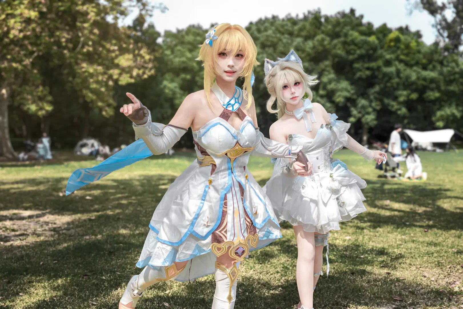 【リネット コスプレ】『原神』双子が森で過ごす静謐なひととき - 企鹅泡澡 - 4枚目