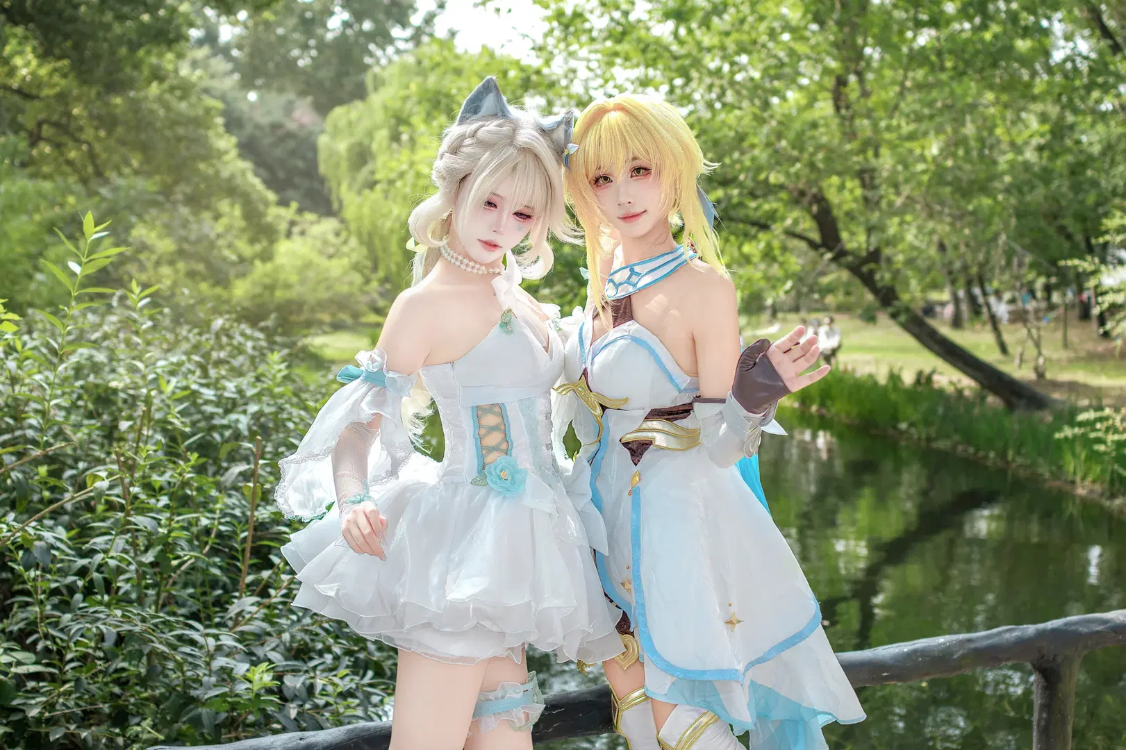 【リネット コスプレ】『原神』双子が森で過ごす静謐なひととき - 企鹅泡澡 - 5枚目