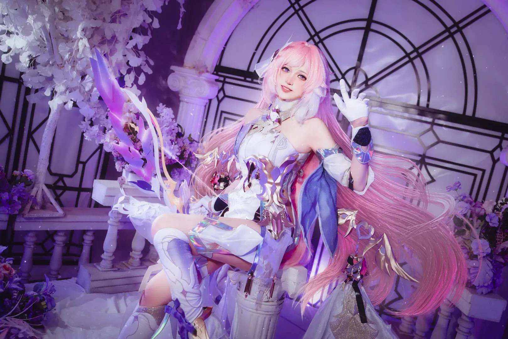 【爱莉希雅cos】崩坏三：人之律者的梦幻瞬间 - 冷弟弟 - 第2张