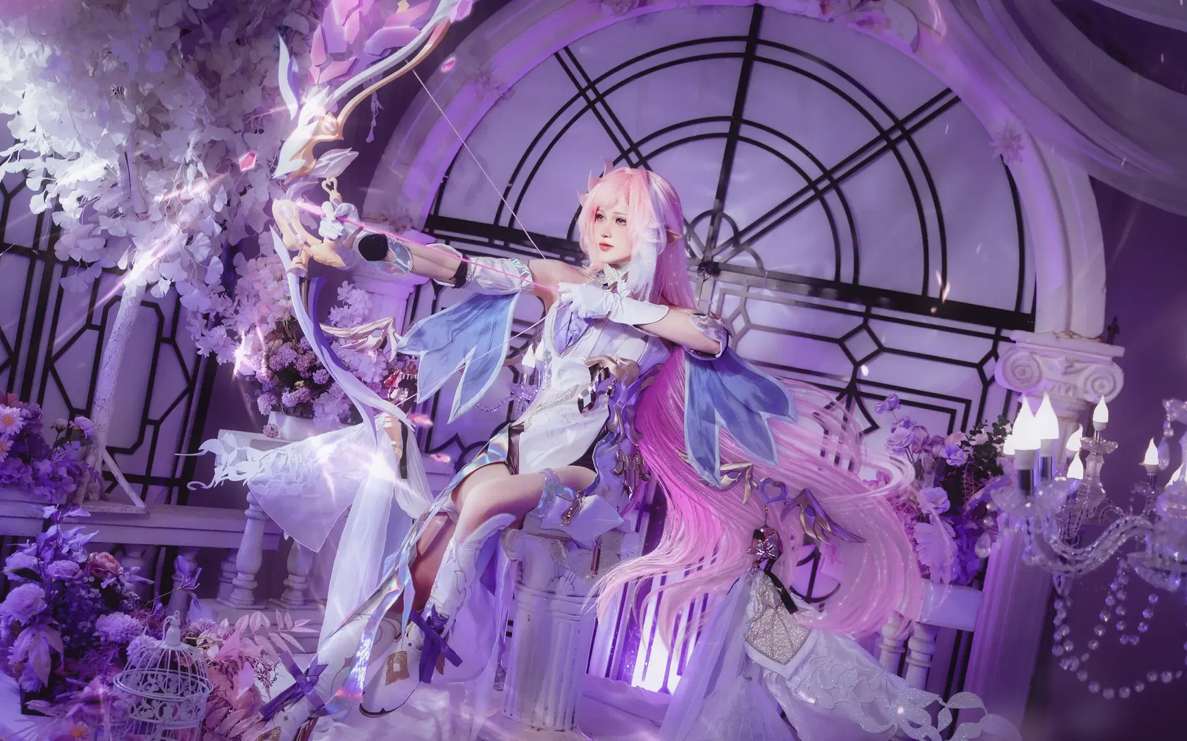 【爱莉希雅cos】崩坏三：人之律者的梦幻瞬间 - 冷弟弟 - 第3张