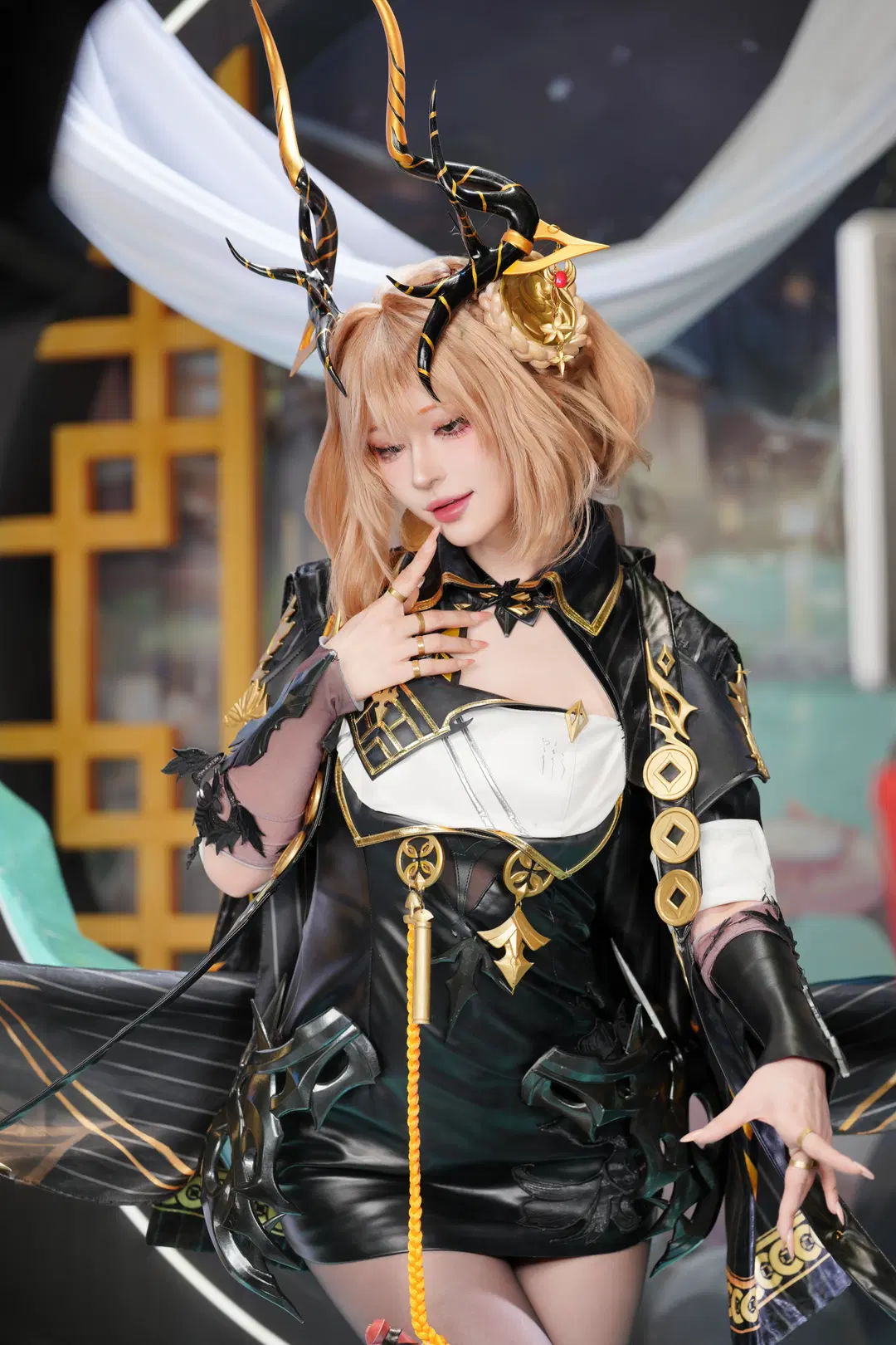 イベント写真, ホタルACGエキスポ, デュエットナイトアビス, ストッキング, 止流 コスプレ