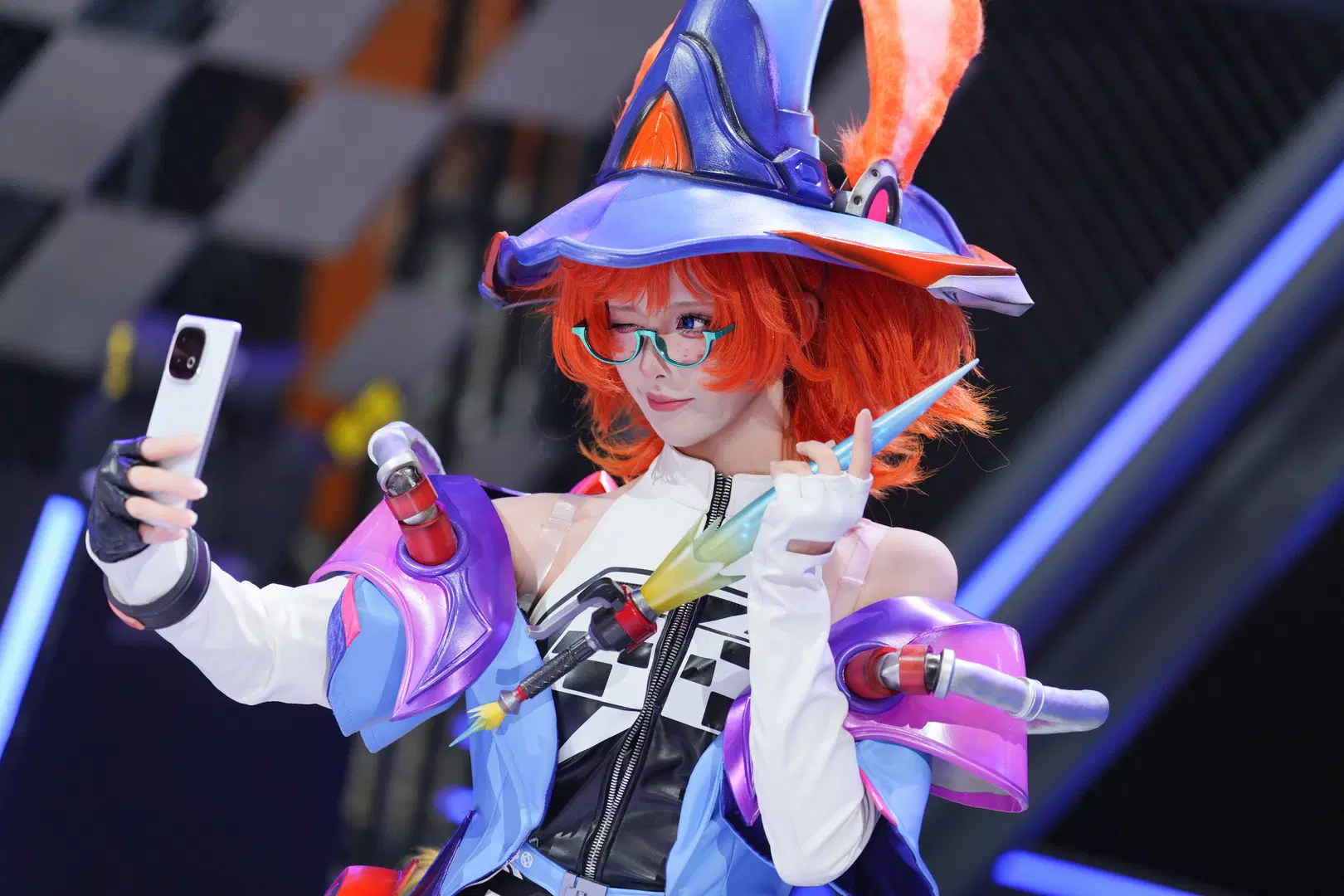 [Arona cosplay] League of Legends: Wild Rift High-Speed Rainbow Shadow styling record by 奕宁 - Image 4