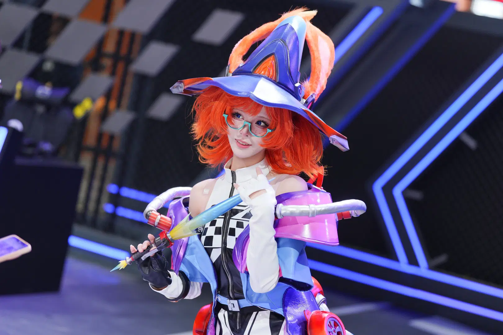 [Arona cosplay] League of Legends: Wild Rift High-Speed Rainbow Shadow styling record by 奕宁 - Image 6