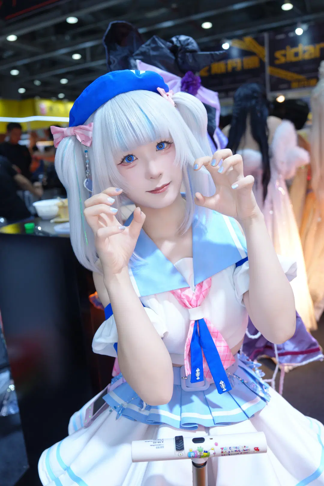 [Gura cosplay] hololive's Little Shark Appears at CICF Anime Expo by 奕宁 - Image 4