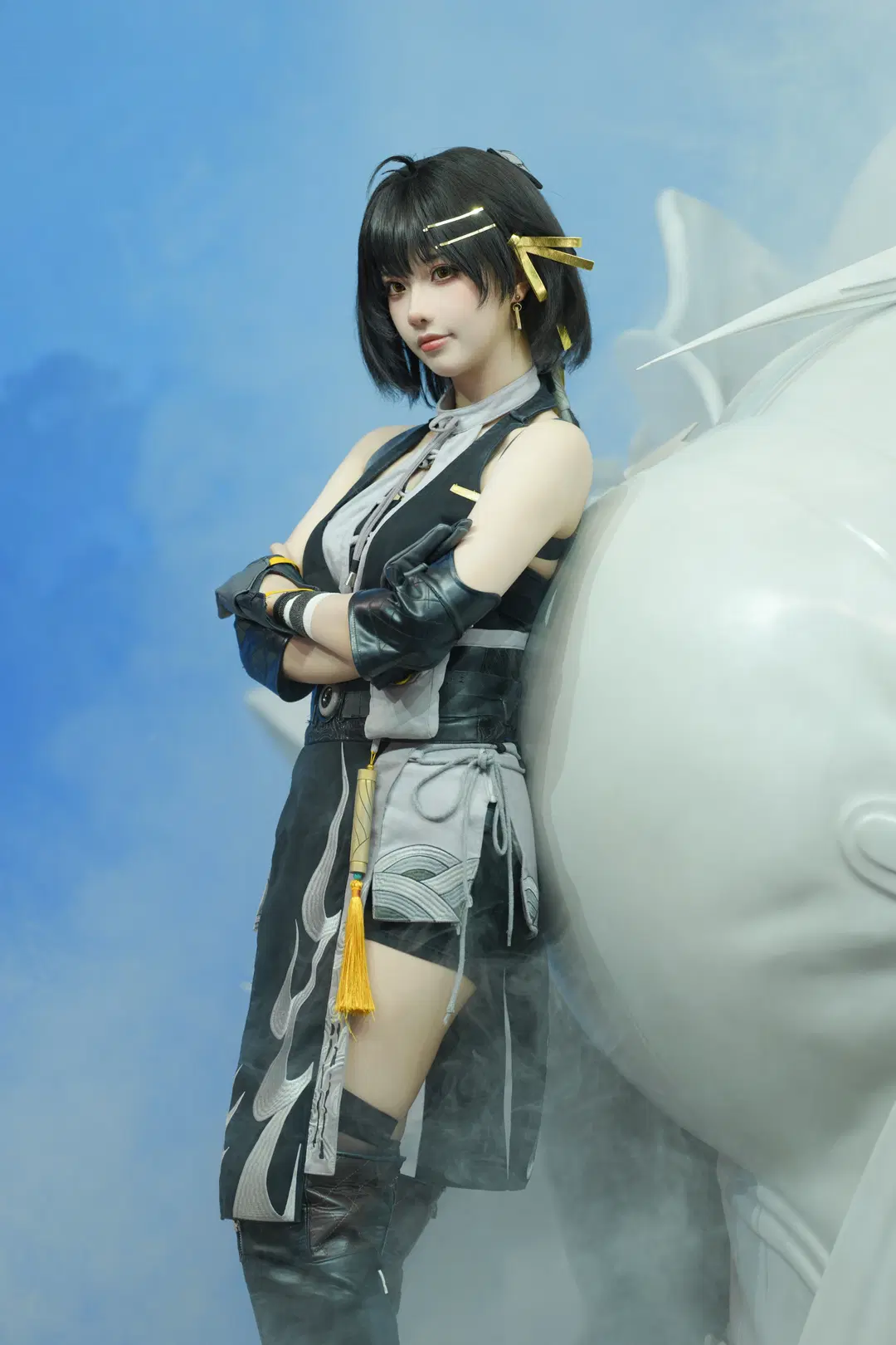 【漂泊者コスプレ】『鳴潮』CICF速報：タクティカル装備の圧倒的ディテールと戦闘美の記録 - 奕宁 - 2枚目