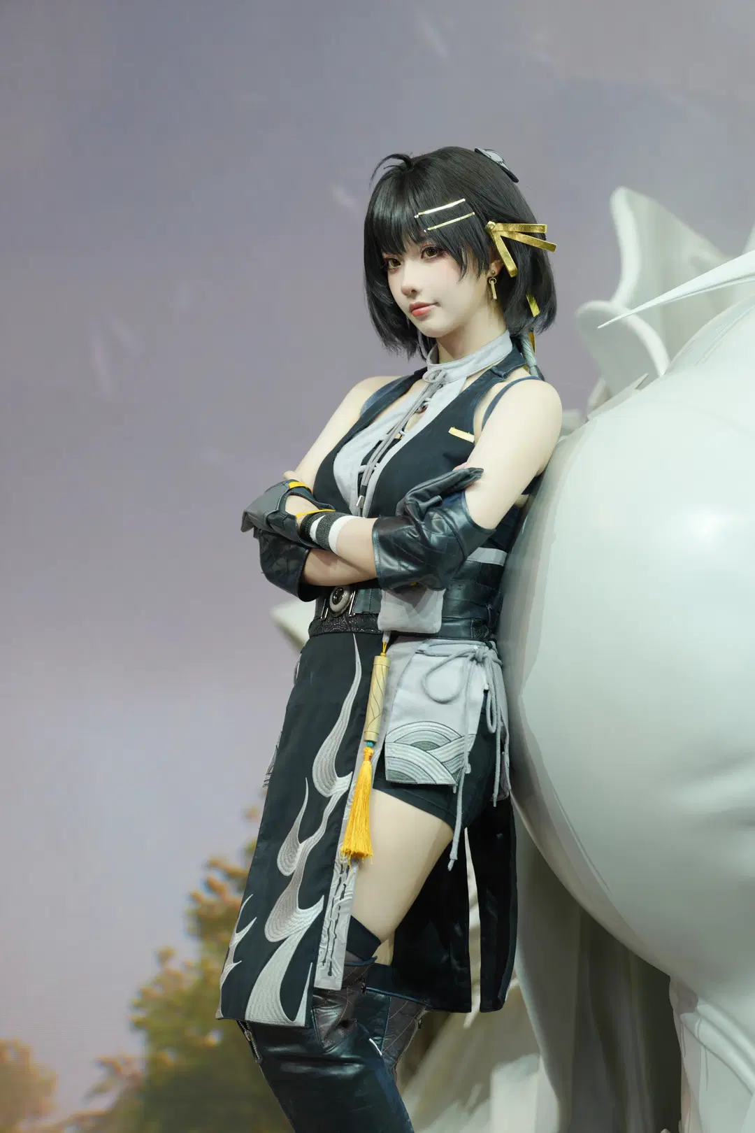 【漂泊者コスプレ】『鳴潮』CICF速報：タクティカル装備の圧倒的ディテールと戦闘美の記録 - 奕宁 - 6枚目