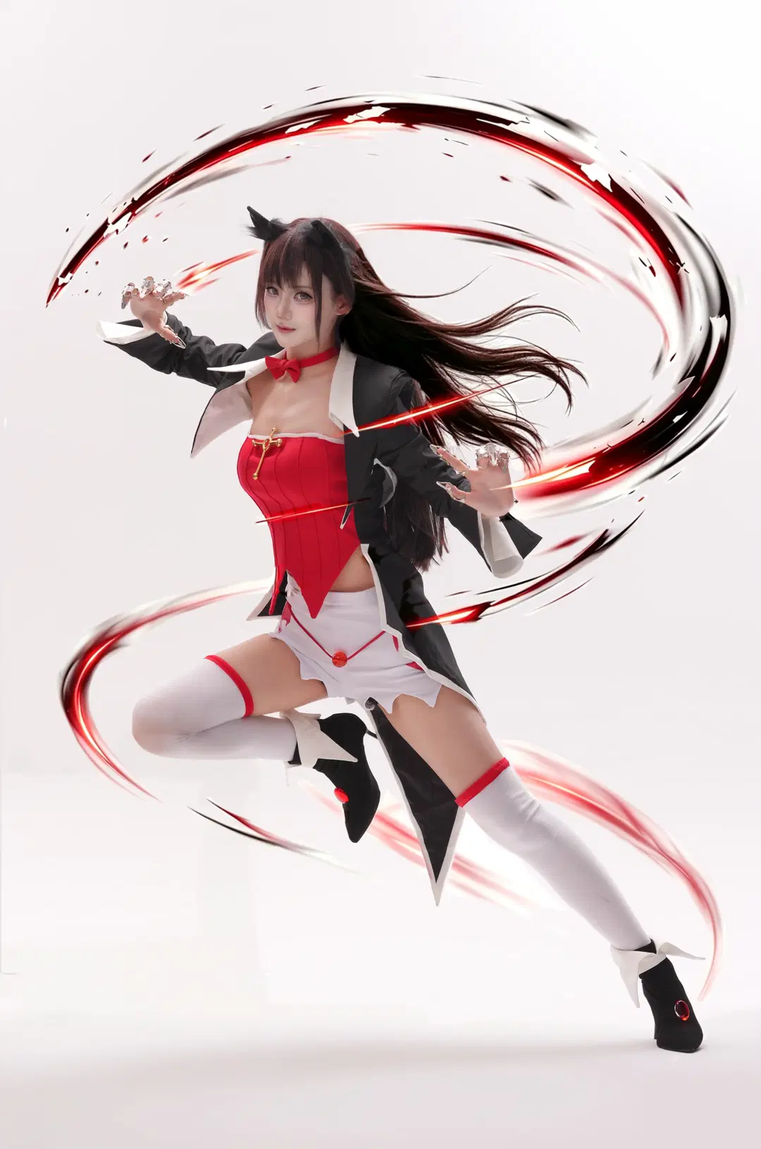 二次元cos, 斗罗大陆, cosplay摄影, 丝袜, 朱竹清cos