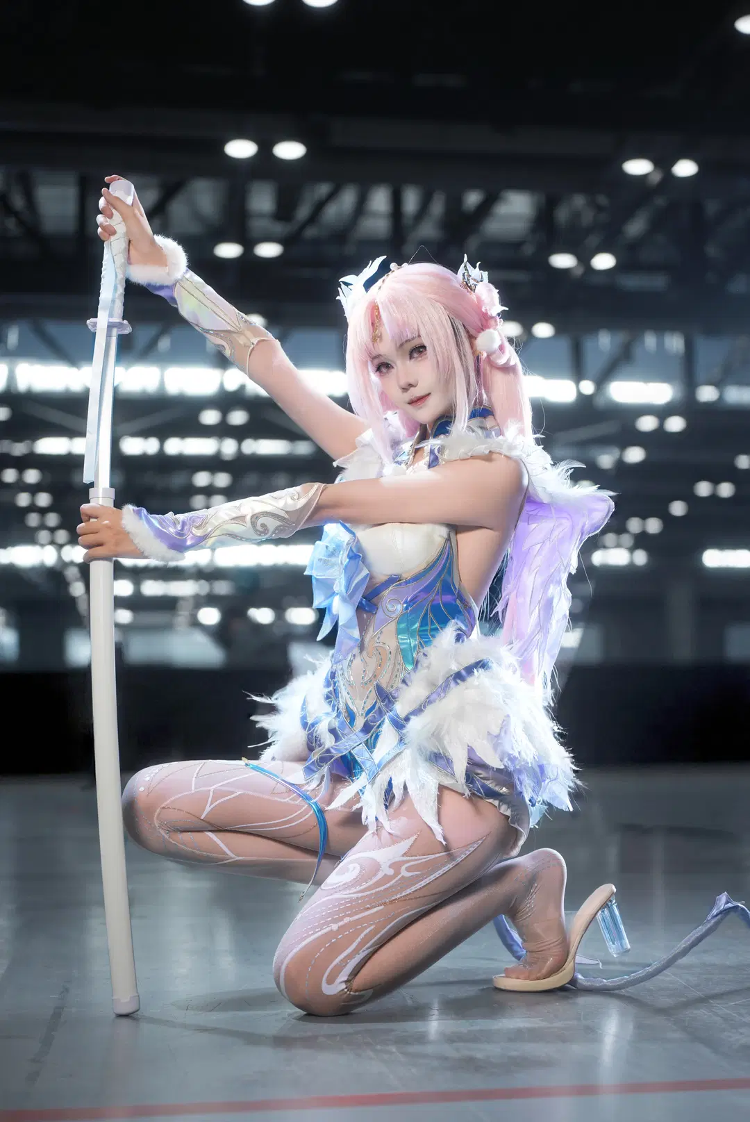 cosplay, NARAKA: BLADEPOINT, Yin Ziping cosplay, Stockings cosplay, Yin Ziping Auspicious Radiance
