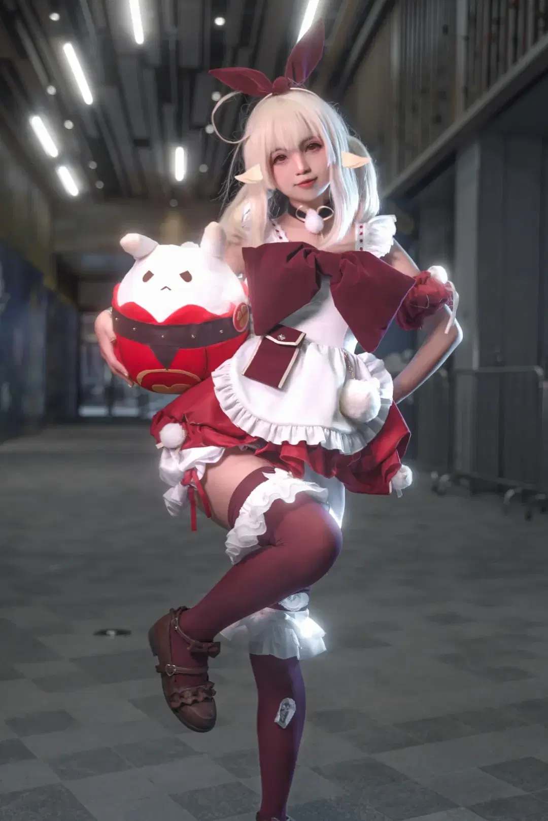 【可莉cos】原神可莉的同人女仆装扮分享 - 是一只小鱼北 - 第3张