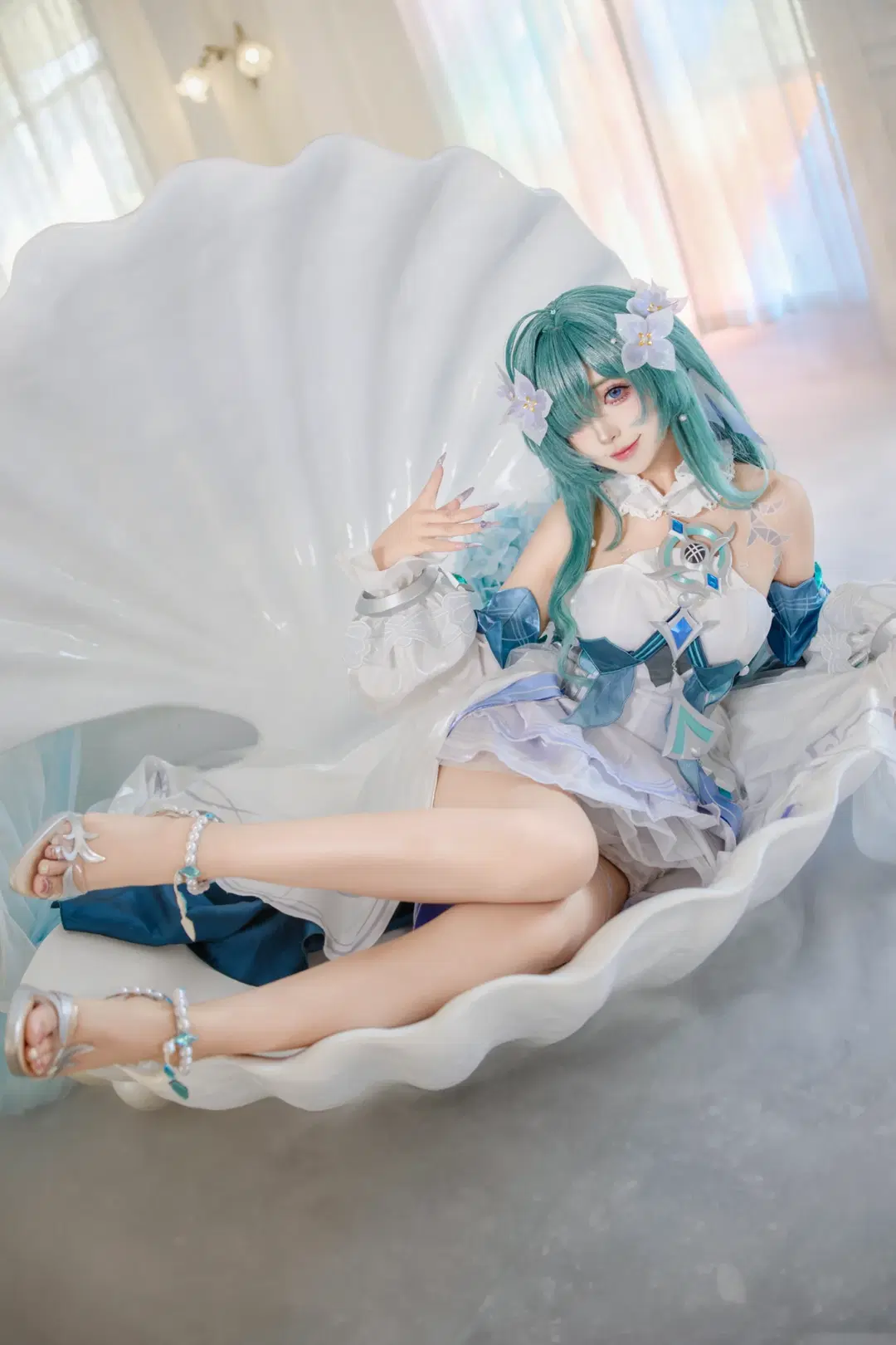 【沃雅妮莎cos】原神水之秘境的梦幻定格 - 是一只小鱼北 - 第3张