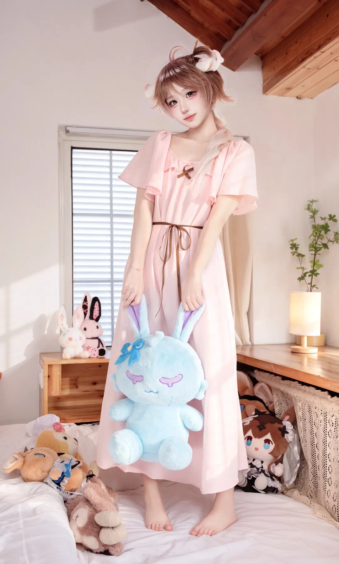 【艾雅法拉cos】软萌小绵羊的毛绒玩具屋