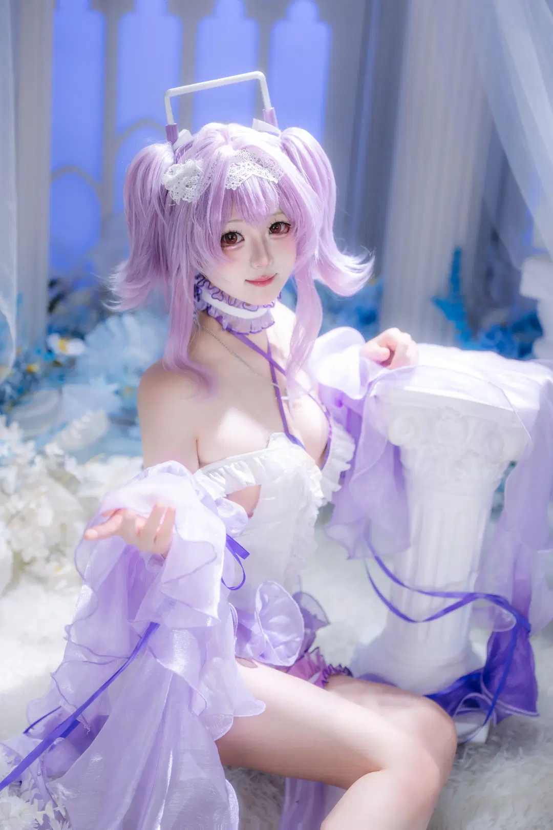 【莉贝蕾莉奥cos】nikke胜利女神水母新衣 - 桂茶茶茶 - 第2张