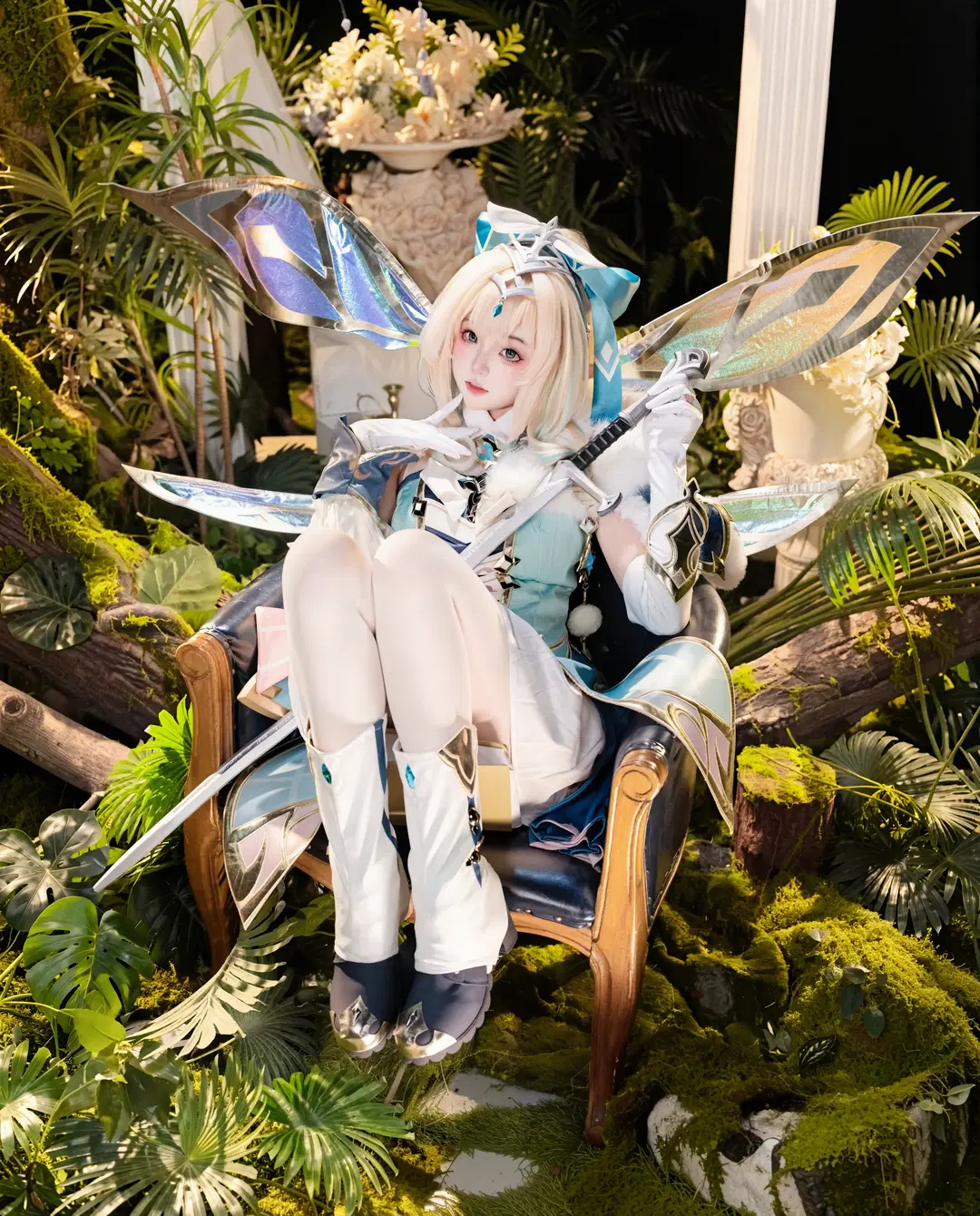 【薇斯纳cos】原神里的绿意冒险，用心感受角色的真诚创作 - 半糖织雪💞 - 第3张