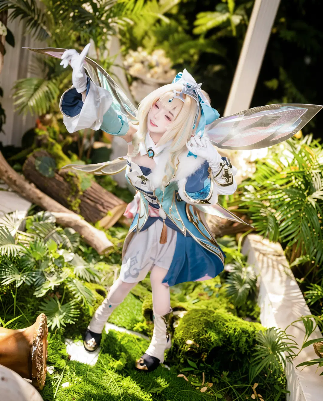 【薇斯纳cos】原神里的绿意冒险，用心感受角色的真诚创作 - 半糖织雪💞 - 第5张