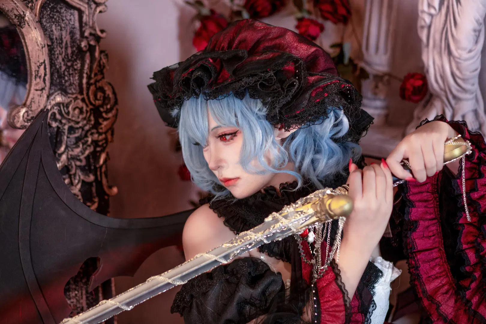 [Remilia cosplay] Touhou Project: A Gothic Feast of Scarlet and Silver Blade by hopedal - Image 2