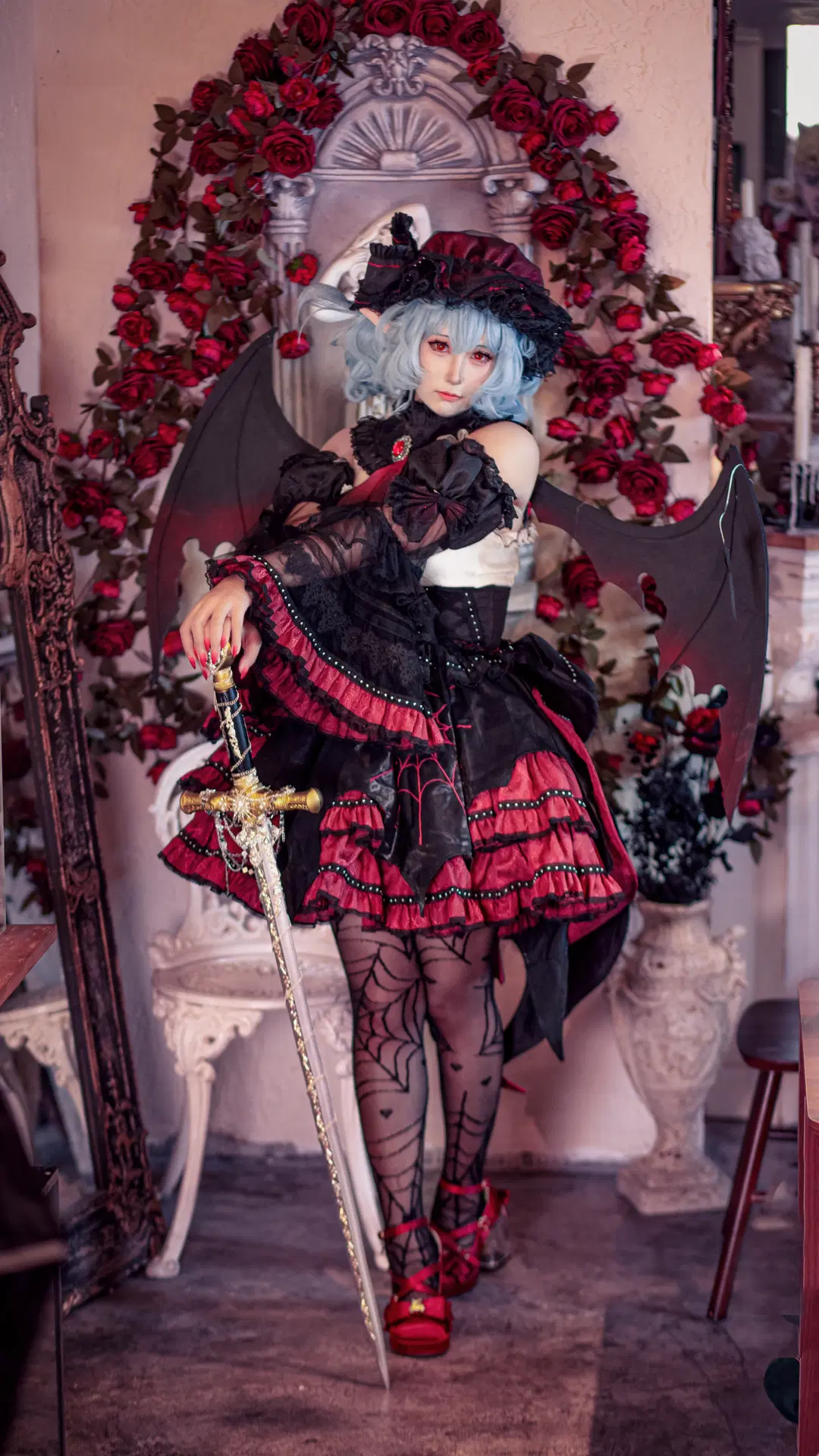 [Remilia cosplay] Touhou Project: A Gothic Feast of Scarlet and Silver Blade by hopedal - Image 4
