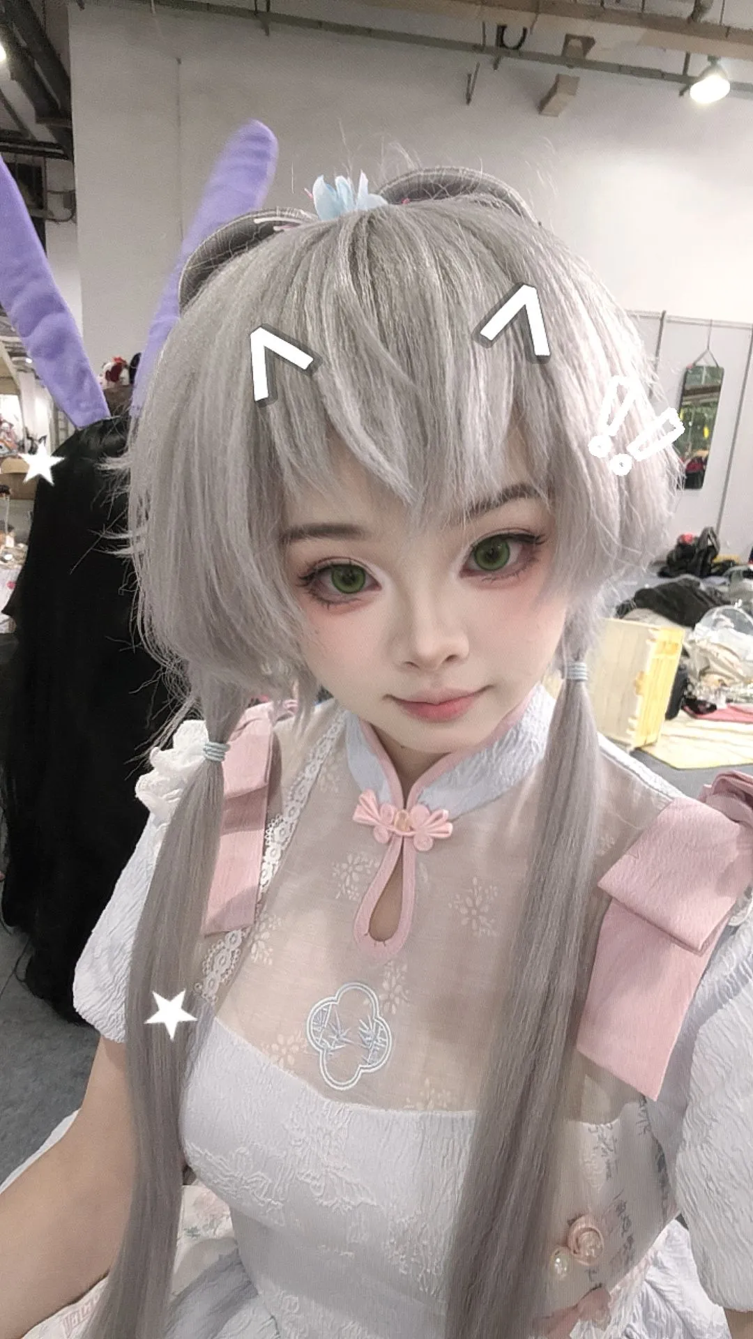 cosplay, 洛天依cos, 私设, 漫展集邮, 长沙萌卡动漫展