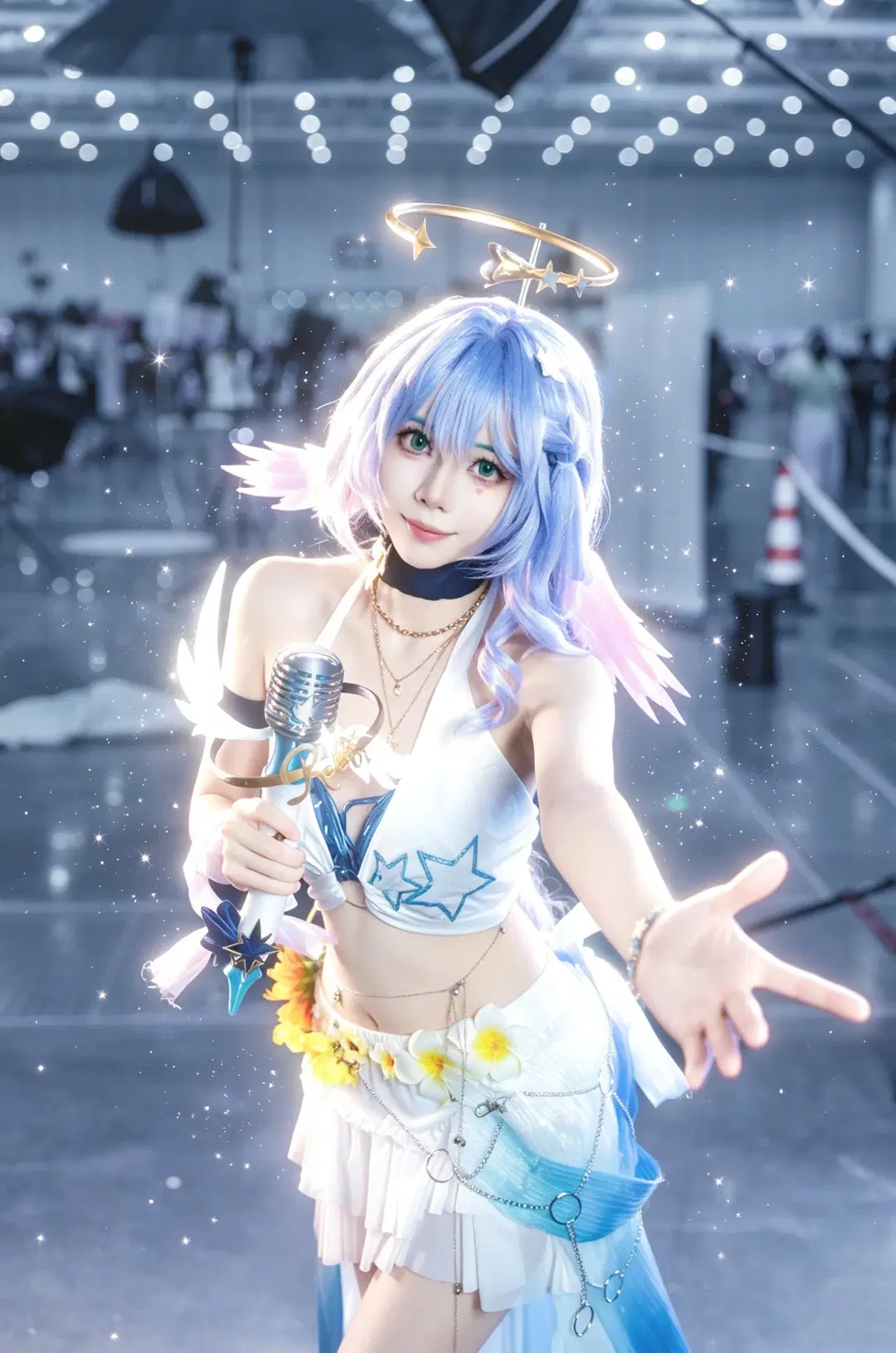 [Robin cosplay] Honkai: Star Rail Robin • Summeretto's summer stage by 玖廿一Eve - Image 2