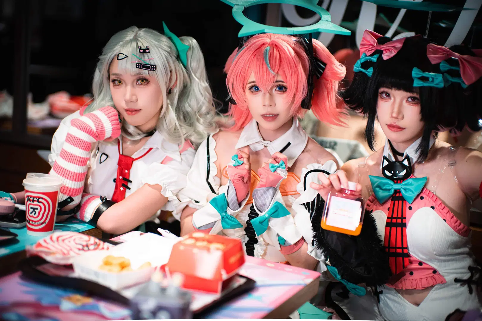 【千夏 コスプレ】『ゼンレスゾーンゼロ』妄想エンジェル3人組コラボカフェ来店記録 - 玖廿一Eve - 3枚目