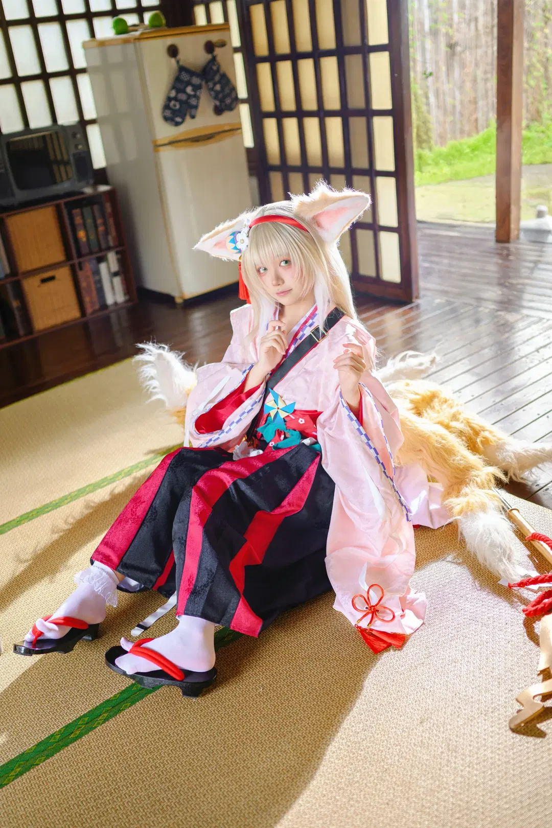【铃兰cos】明日方舟的复古和风与毛绒大尾巴 - 面包 - 第6张