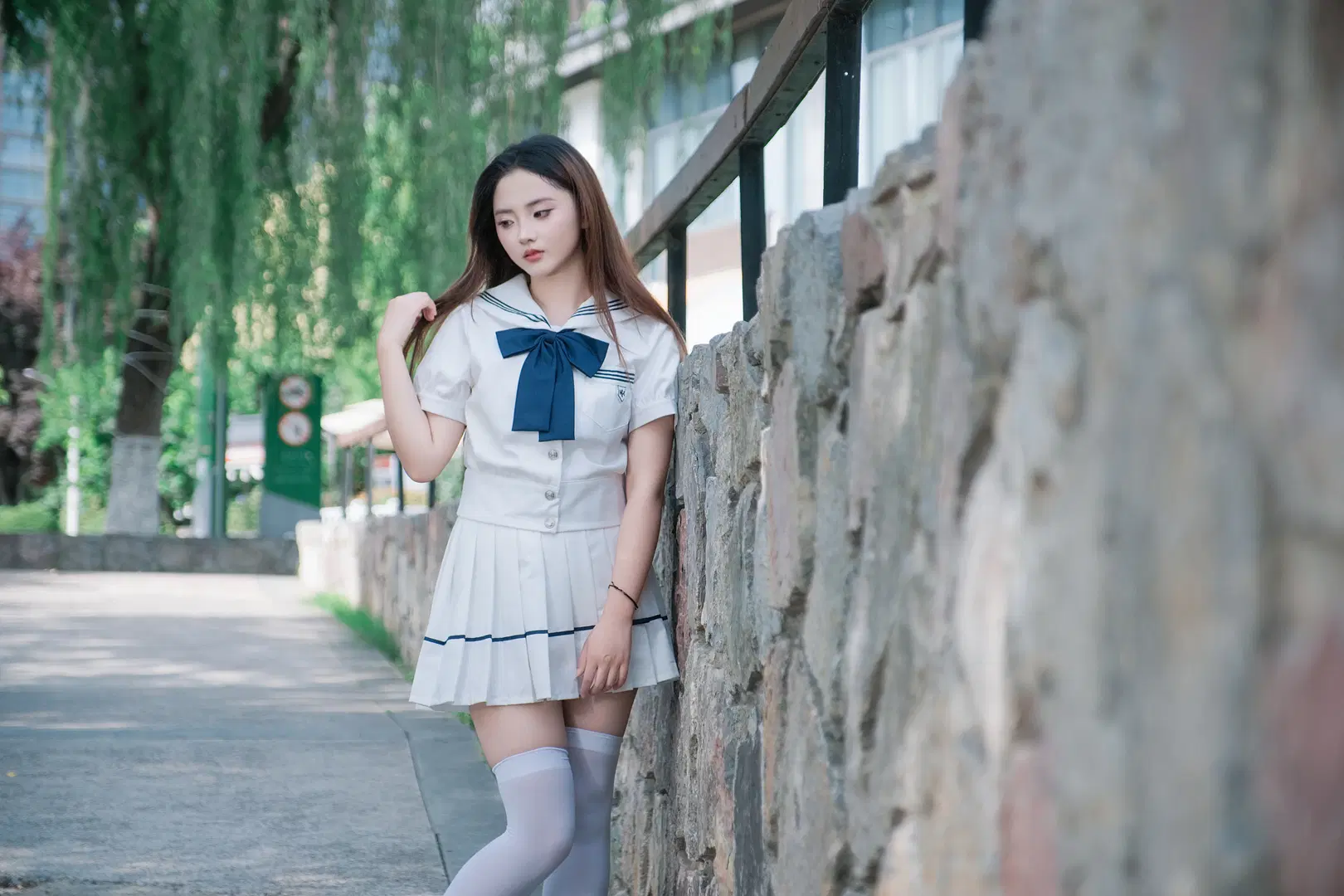霧水連天裡的JK制服少女寫真 - Schmidt_R2_Schilling - 第5張