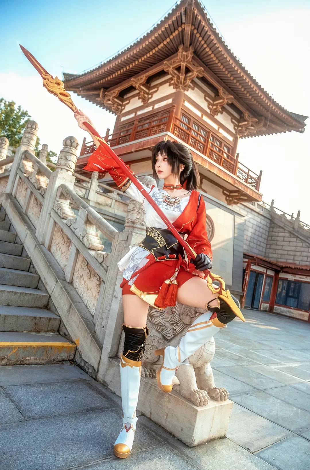【ユンエイ コスプレ】『オナー・オブ・キングス』大理寺の捕快、槍は我が心の如し - Schmidt_R2_Schilling - 3枚目