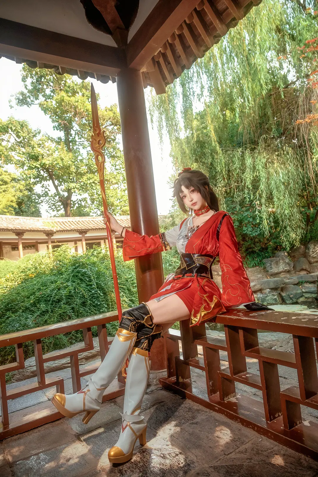王者榮耀, 古風cos, 黑絲, 雲纓cos, 西安cosplay