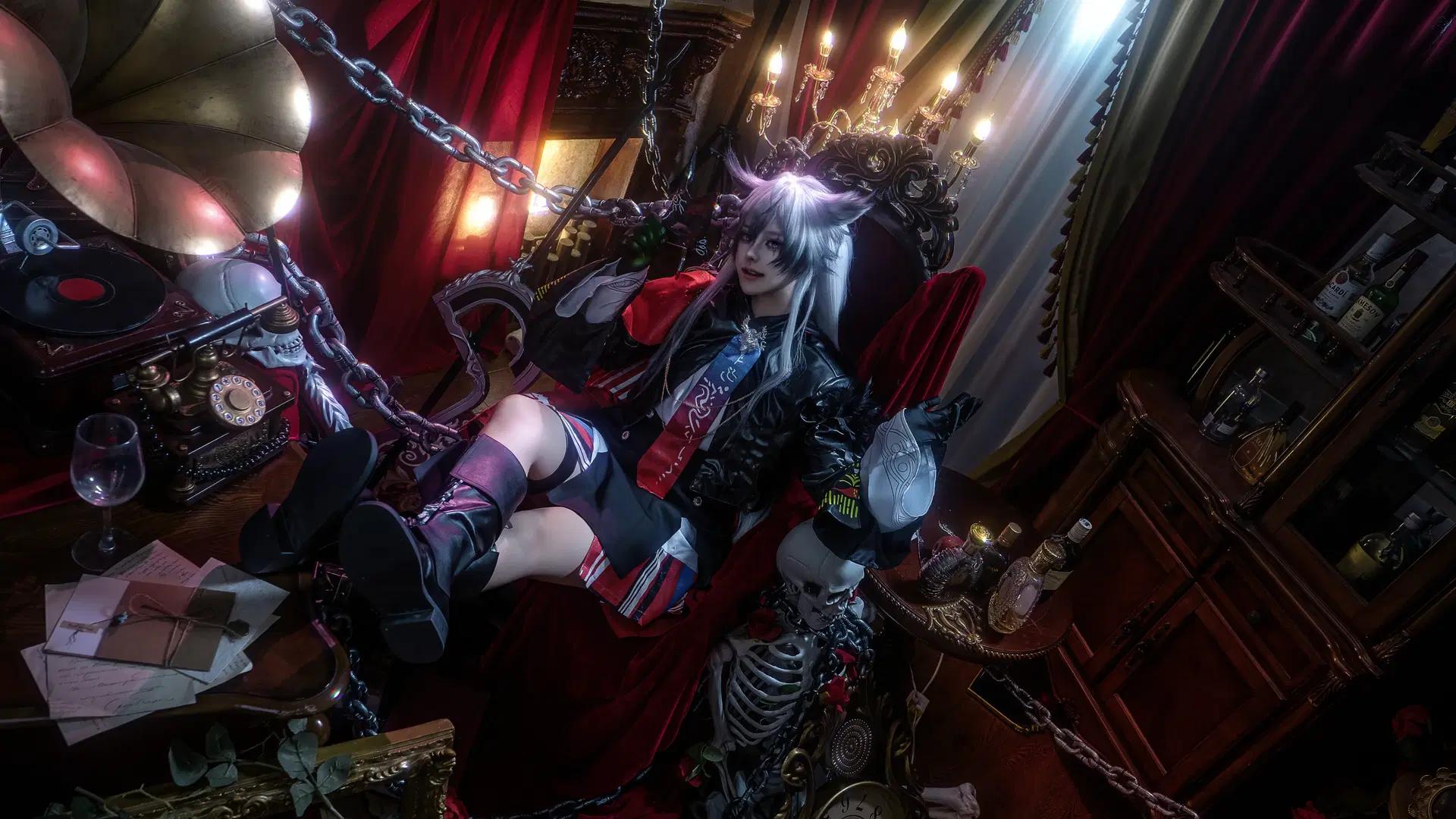 [Lappland the Decadenza cosplay] Arknights Wilderness Hunter: Dark Rhapsody of Chains and Roses by Schmidt_R2_Schilling - Image 11