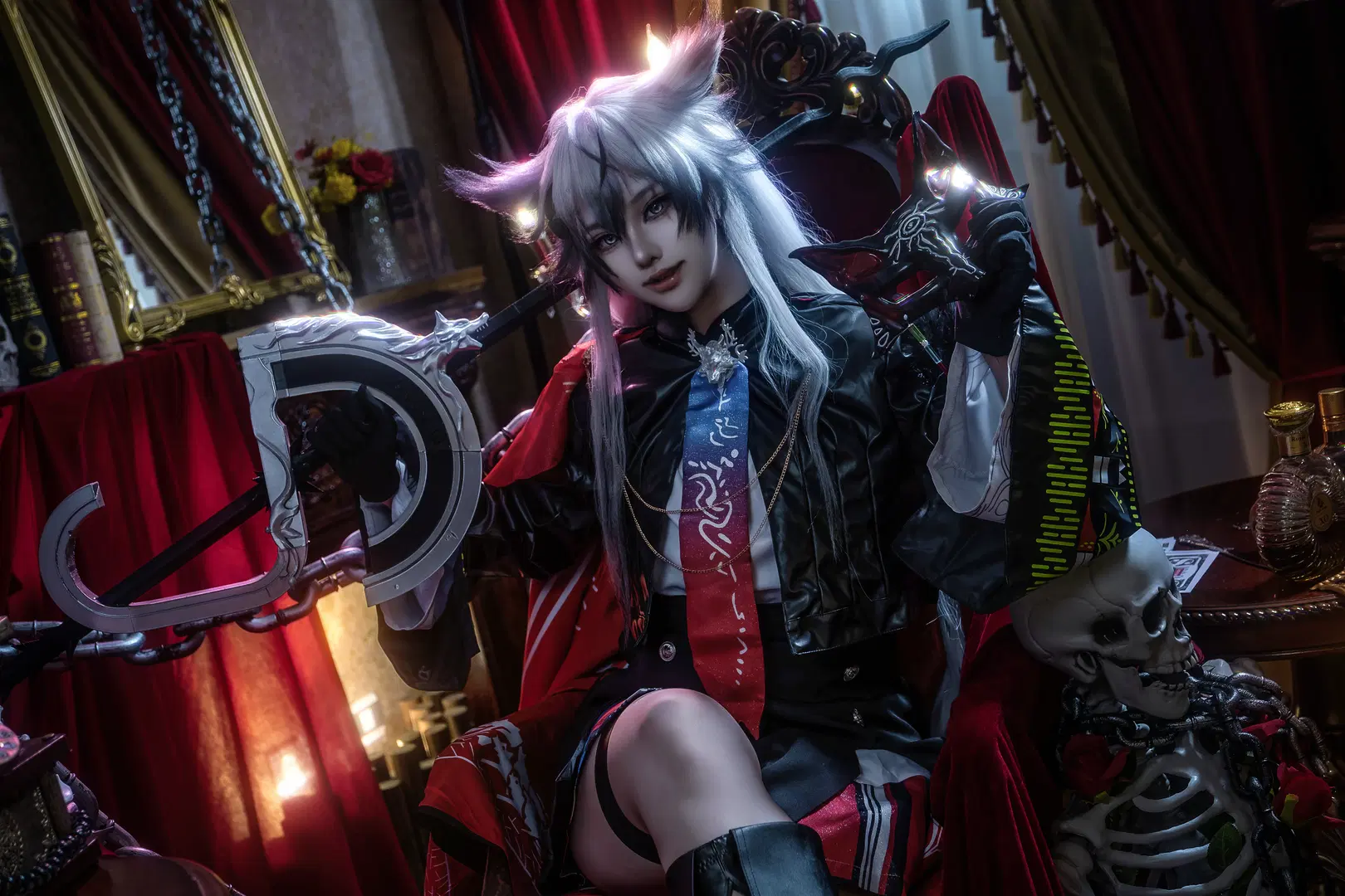 [Lappland the Decadenza cosplay] Arknights Wilderness Hunter: Dark Rhapsody of Chains and Roses by Schmidt_R2_Schilling - Image 5