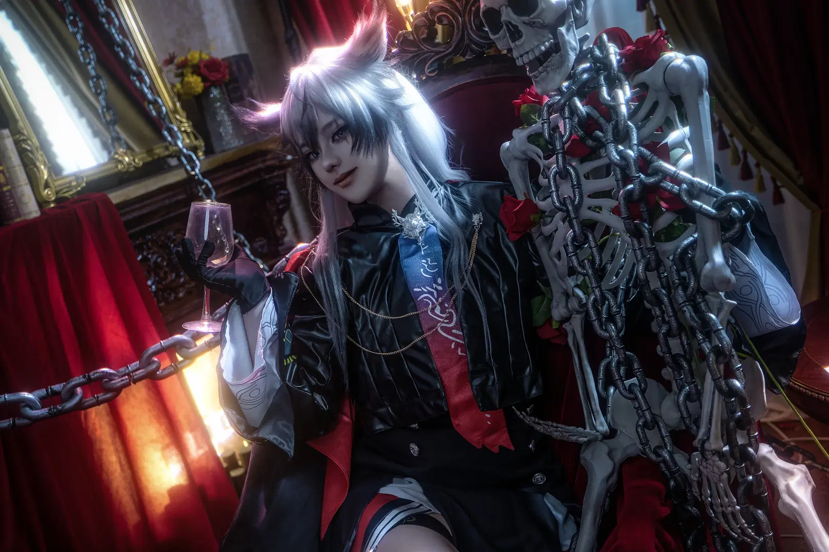 [Lappland the Decadenza cosplay] Arknights Wilderness Hunter: Dark Rhapsody of Chains and Roses by Schmidt_R2_Schilling - Image 8