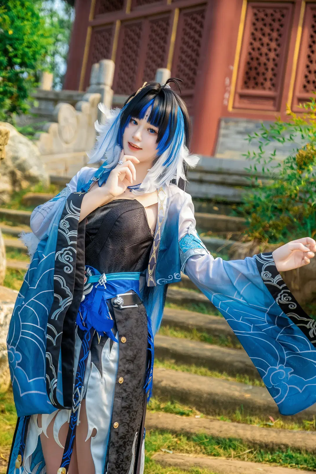 【秧秧cos】鸣潮的风，吹过这片大地 - Schmidt_R2_Schilling - 第2张