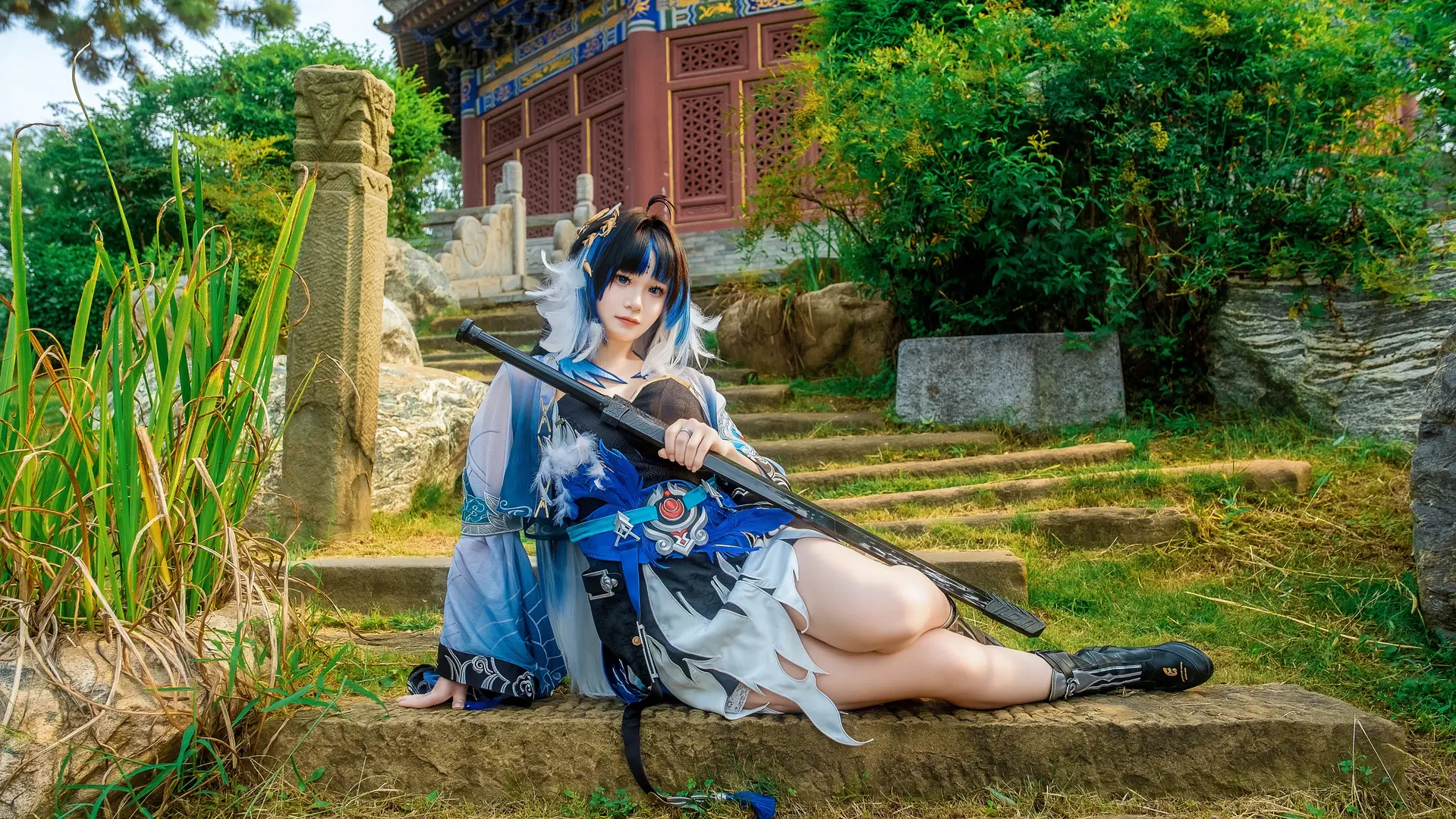 鸣潮, cosplay, 国风cos, 秧秧cos, 西安cos
