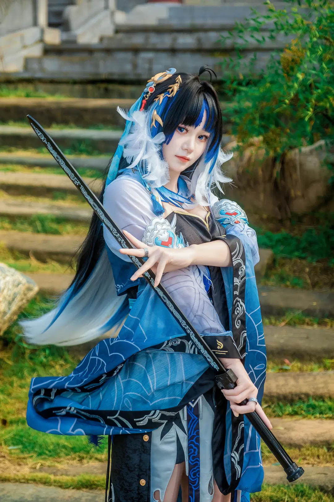 【秧秧cos】鸣潮的风，吹过这片大地 - Schmidt_R2_Schilling - 第5张