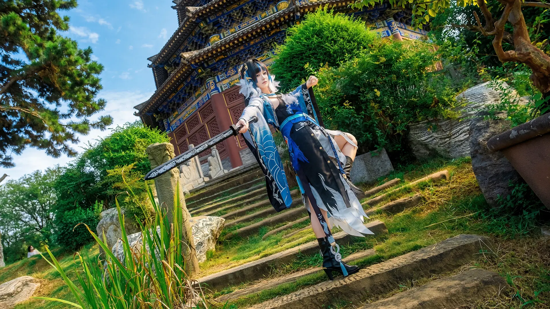 【秧秧cos】鸣潮的风，吹过这片大地 - Schmidt_R2_Schilling - 第9张