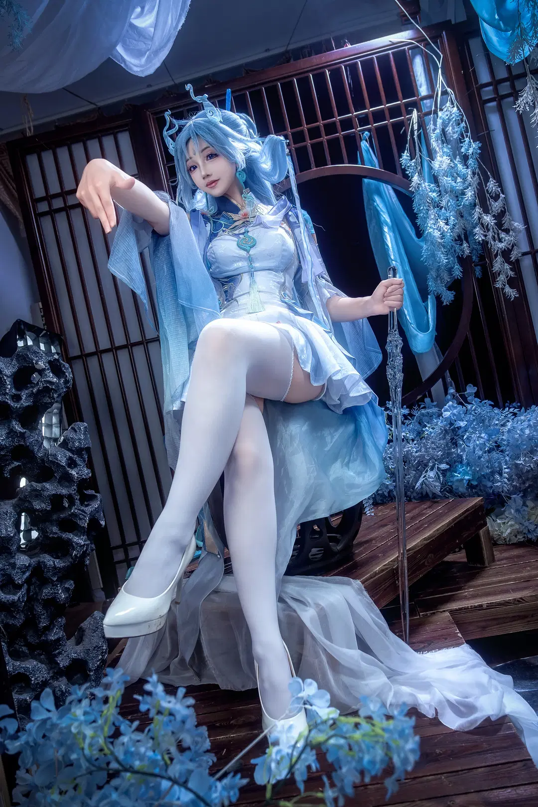 【清宵 コスプレ】『鳴潮』蜃雲灯影、凡塵の剣心 - Schmidt_R2_Schilling - 6枚目