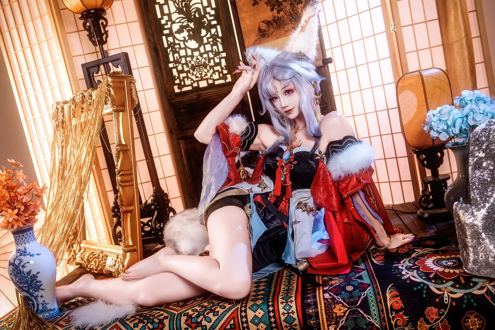 鸣潮, 古风cos, 鸣潮cos, 兽耳cos, 心月狐cos