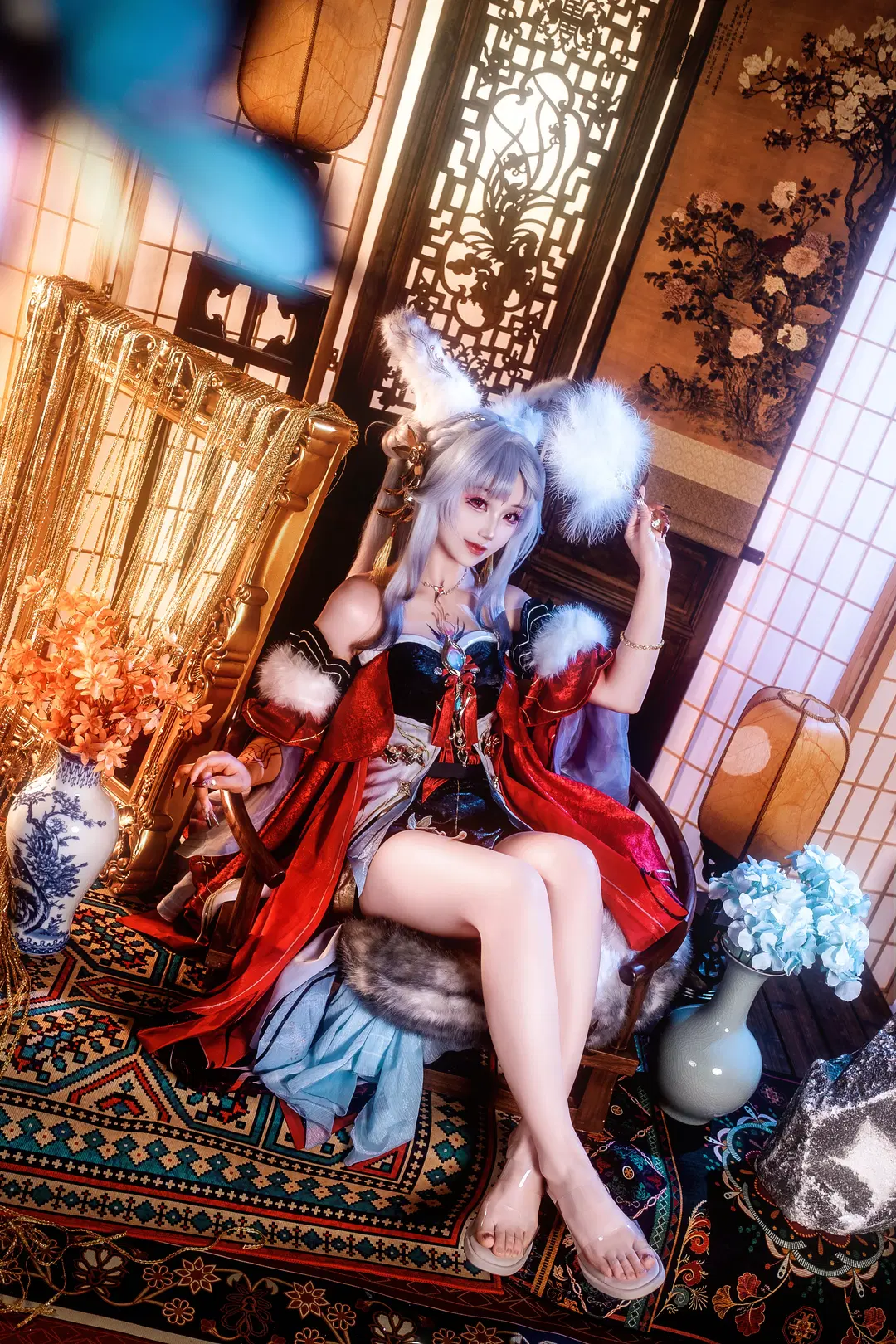鸣潮, cos正片, 鸣潮cos, 兽耳, 心月狐cos