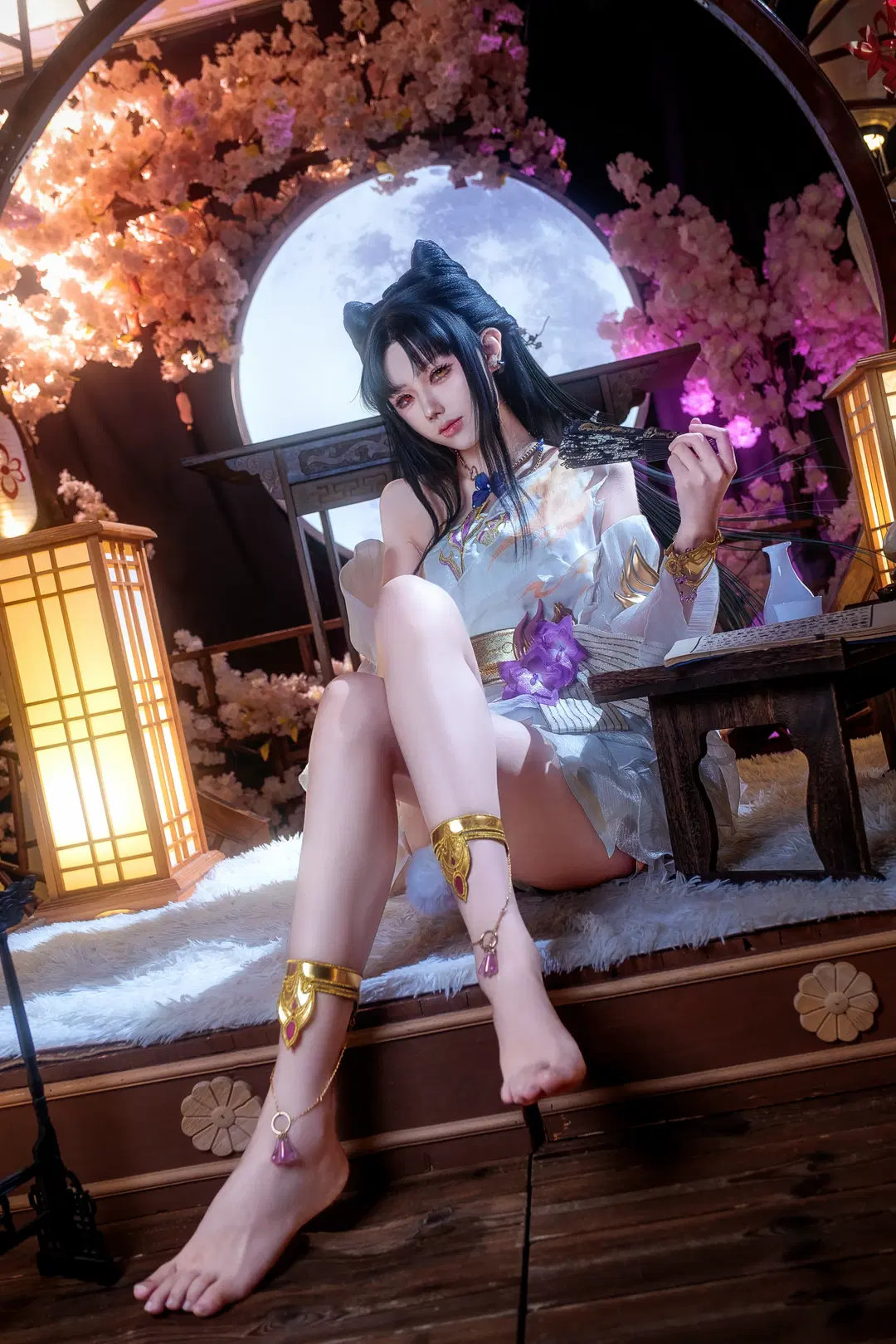 【玉玲珑cos】永劫无间谪星·通天狐袄，这波以身相许你敢要吗 - Schmidt_R2_Schilling - 第3张