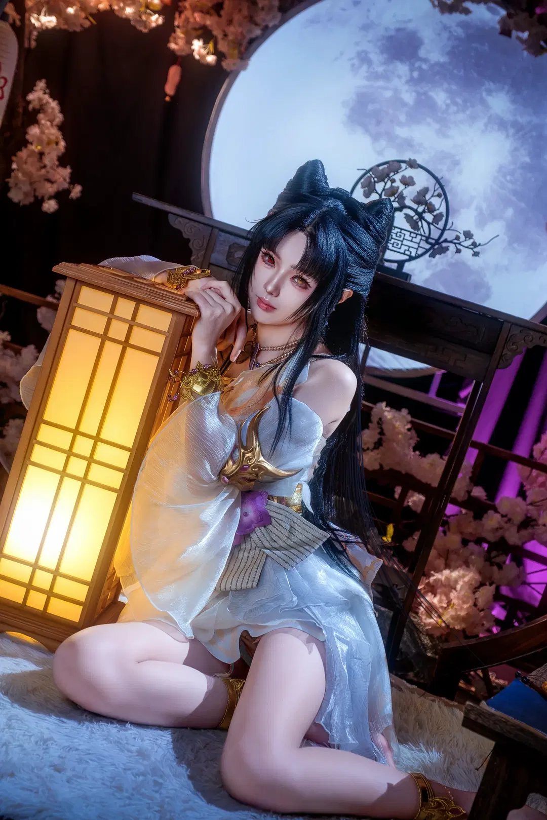 【玉玲珑cos】永劫无间谪星·通天狐袄，这波以身相许你敢要吗 - Schmidt_R2_Schilling - 第5张