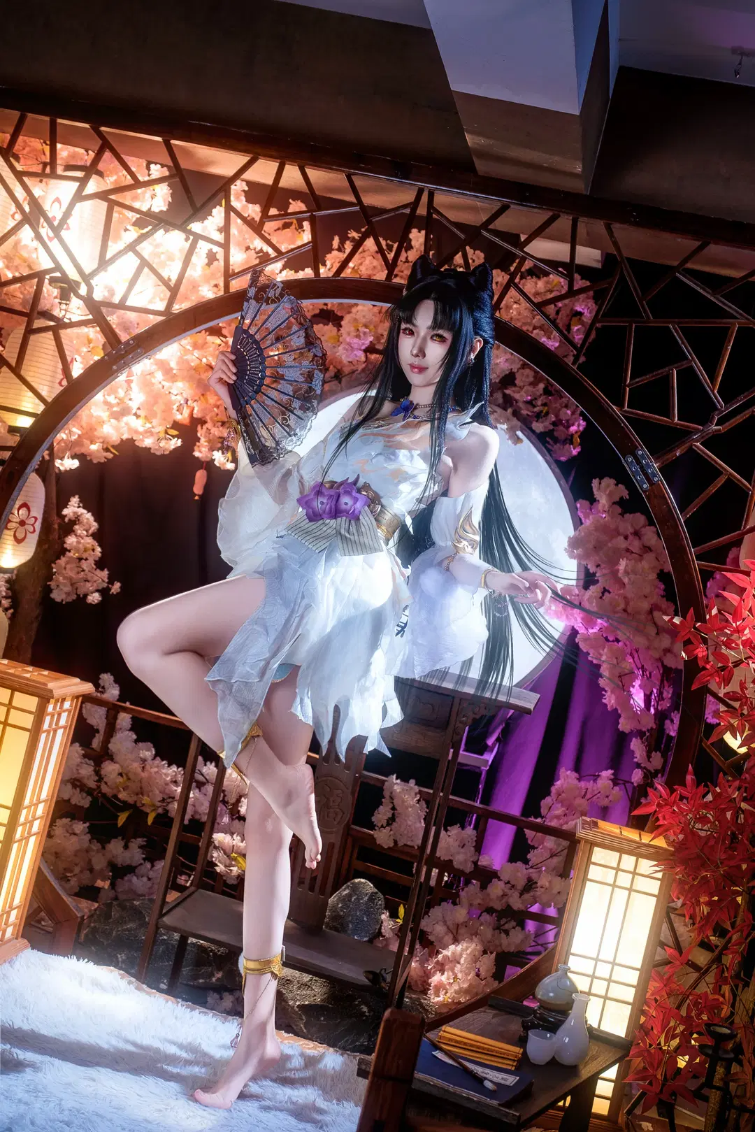 【玉玲珑cos】永劫无间谪星·通天狐袄，这波以身相许你敢要吗 - Schmidt_R2_Schilling - 第6张