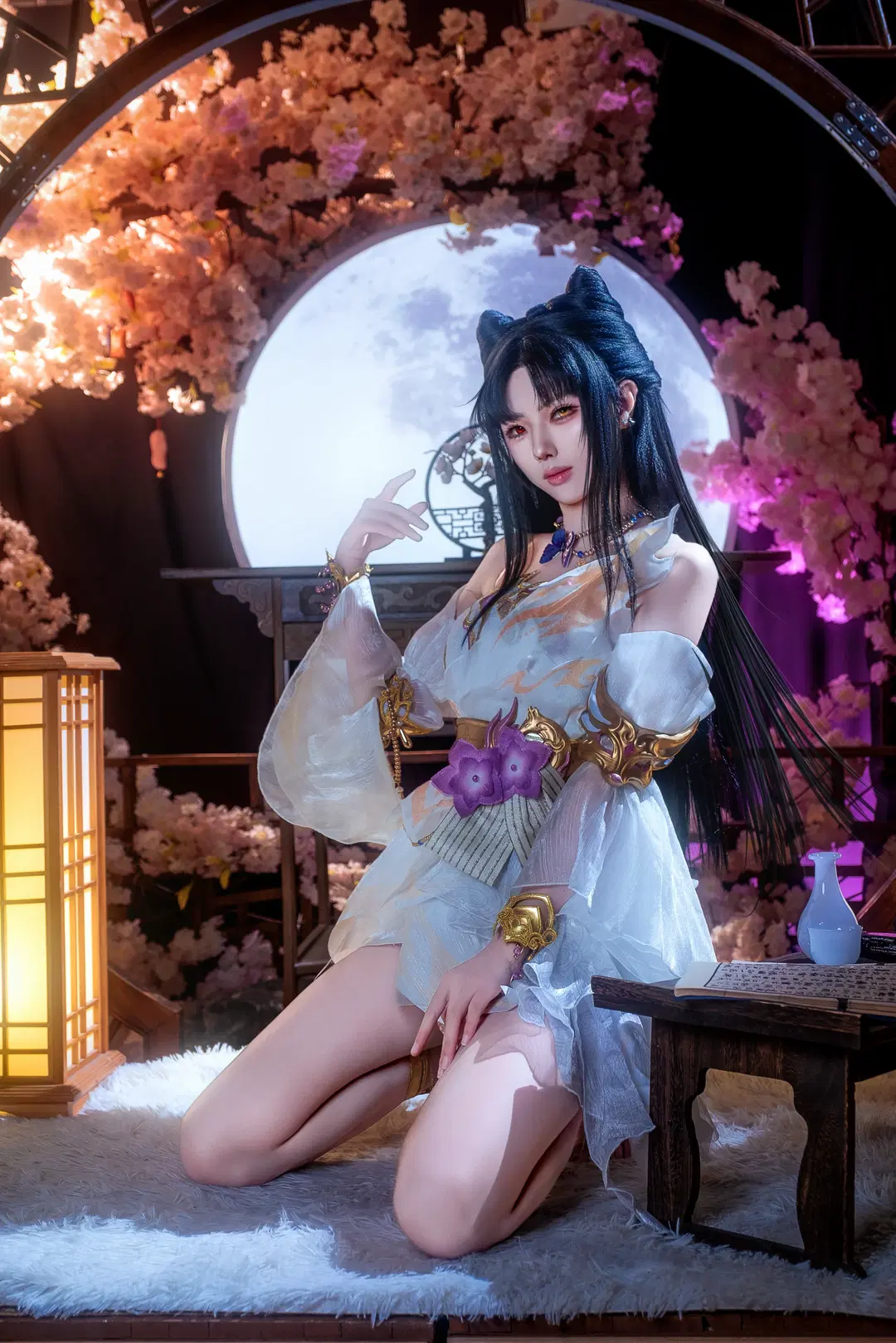 【玉玲珑cos】永劫无间谪星·通天狐袄，这波以身相许你敢要吗 - Schmidt_R2_Schilling - 第7张