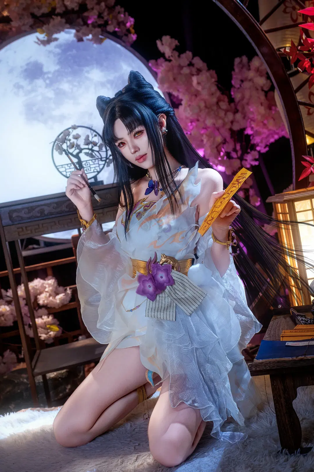 【玉玲珑cos】永劫无间谪星·通天狐袄，这波以身相许你敢要吗 - Schmidt_R2_Schilling - 第8张