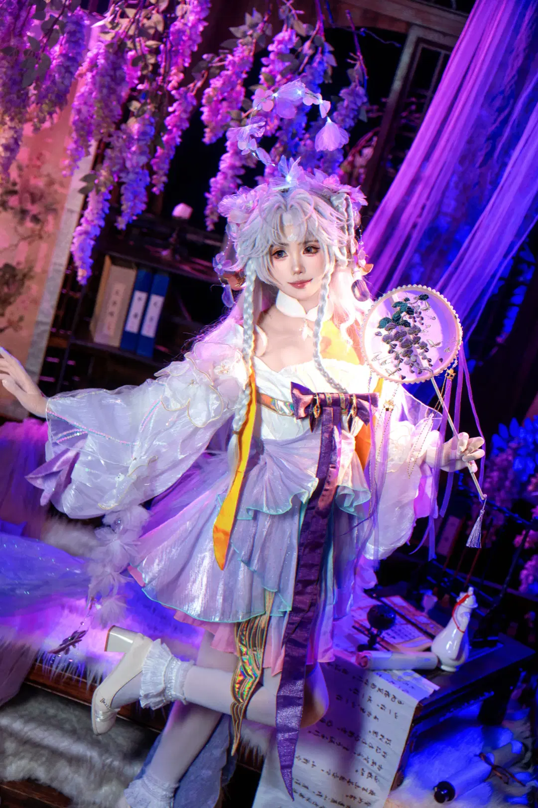王者荣耀, 朵莉亚cos, 白丝, 国风cosplay, 幻珠鲛人