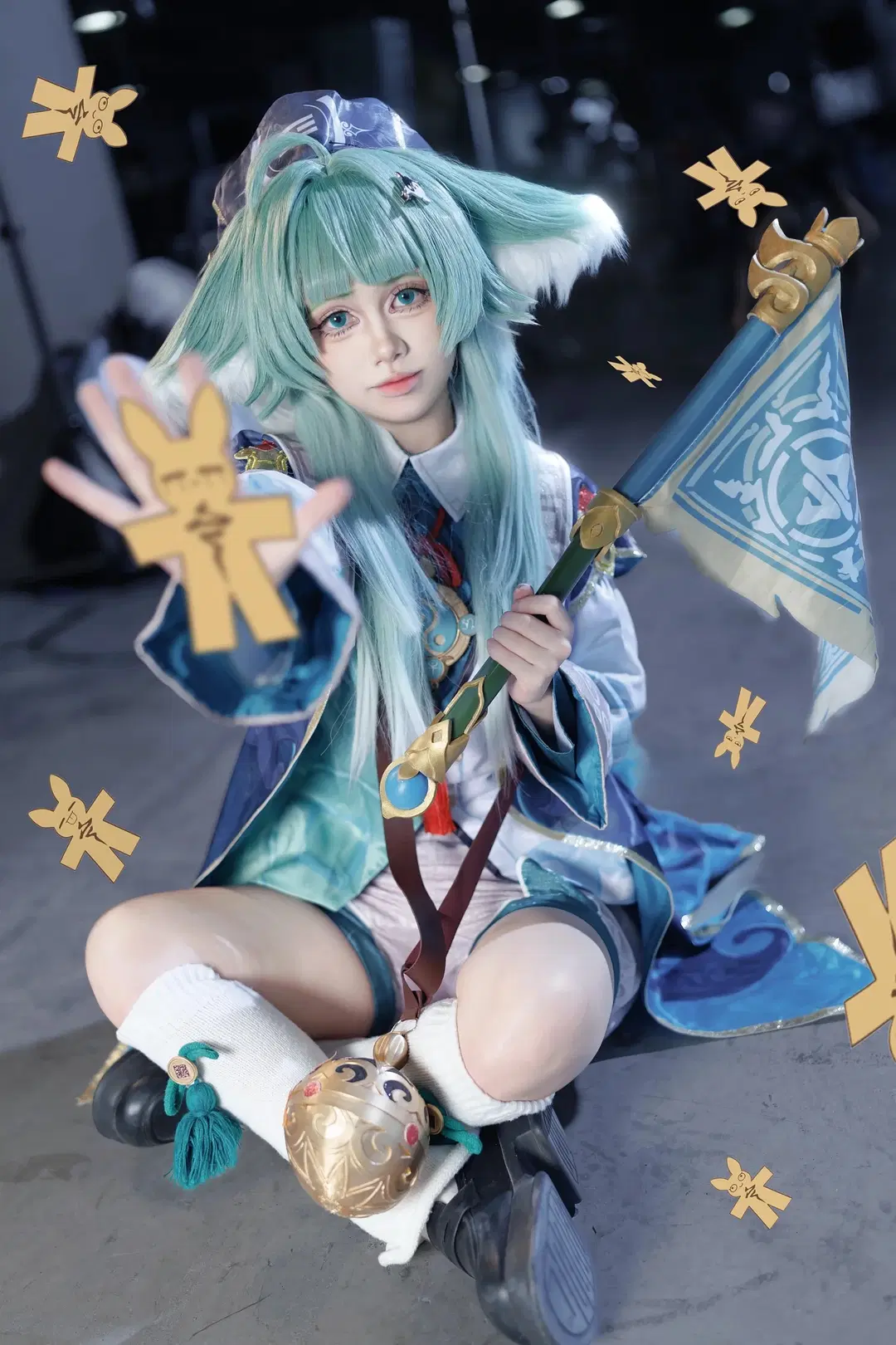 【フォフォ コスプレ】2024 CPGZコミコン速報：災いじゃなくてフォフォなの！ - 玉山铃 - 6枚目