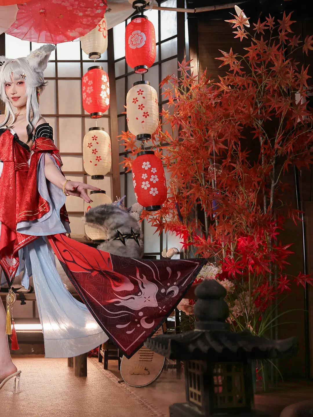【心月狐cos】鸣潮和风幻境，光影与张力的碰撞