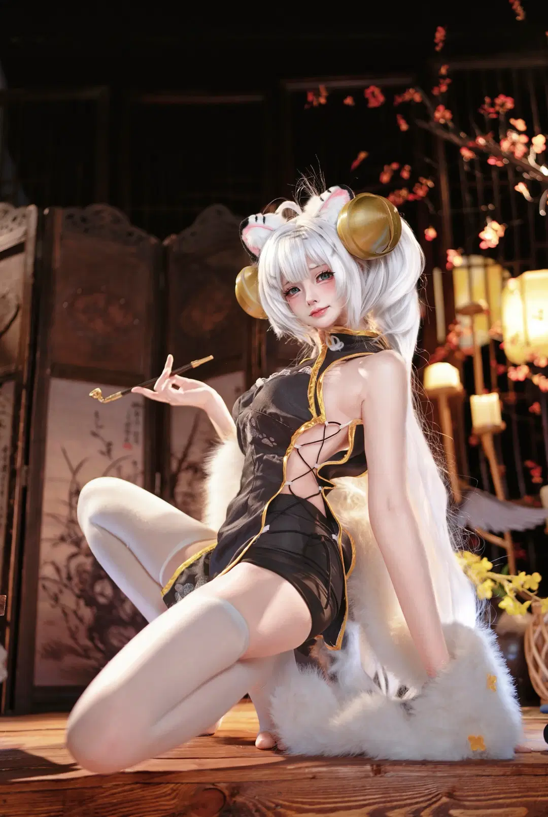 白丝, 白虎娘rikocos
