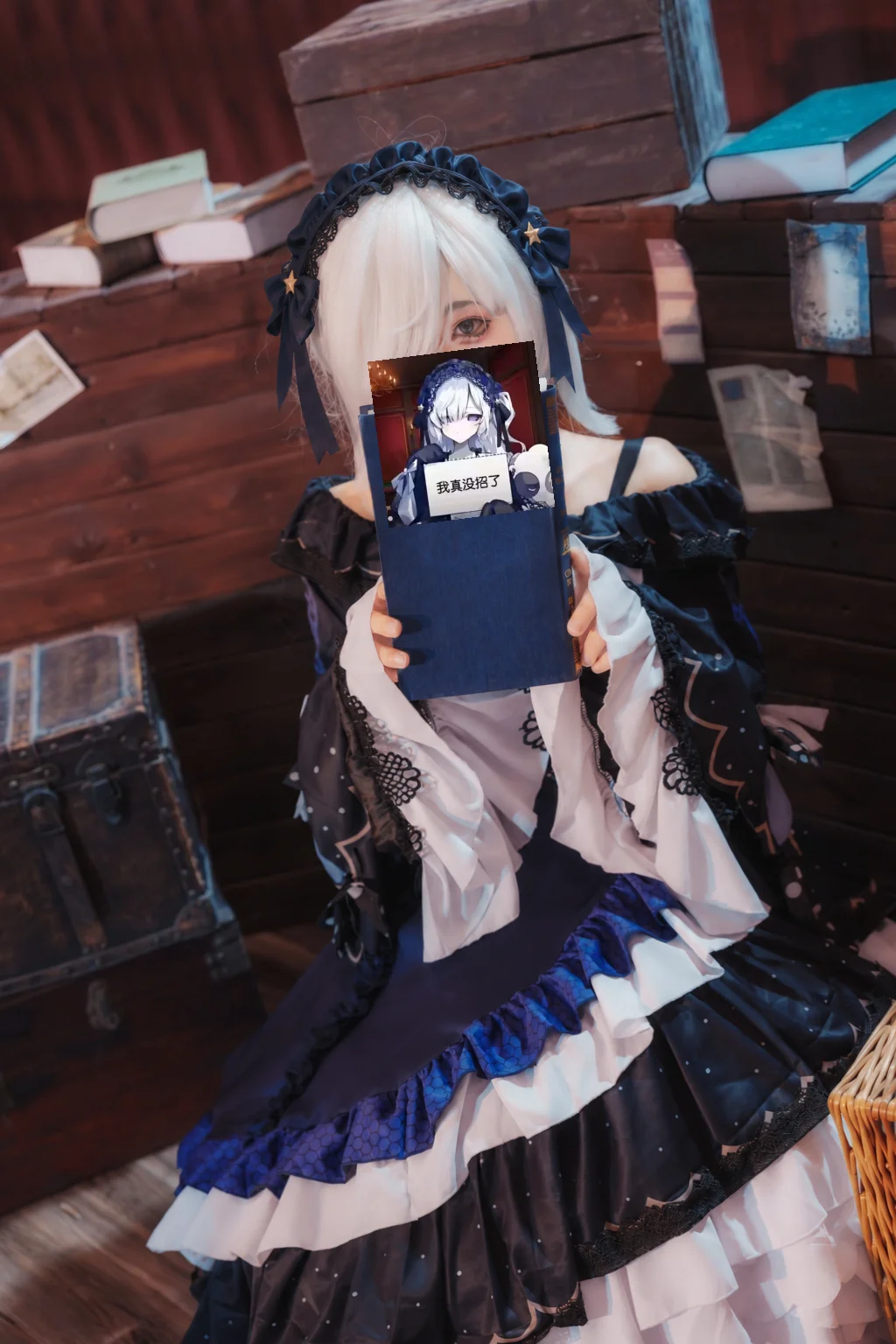 【夏目安安cos】魔法少女的魔女裁判 华丽洛丽塔夜景拍摄记录 - 觉恋 - 第4张
