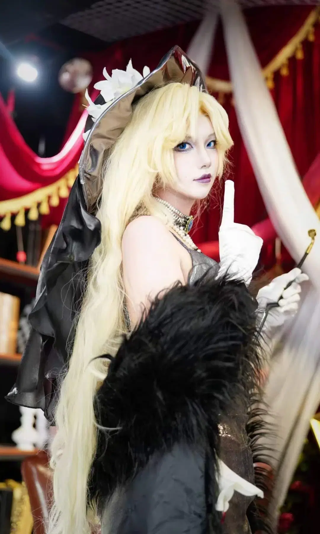 [Vatour cosplay] Path to Nowhere retro dark style makeup and styling by 梅林Merlin - Image 6