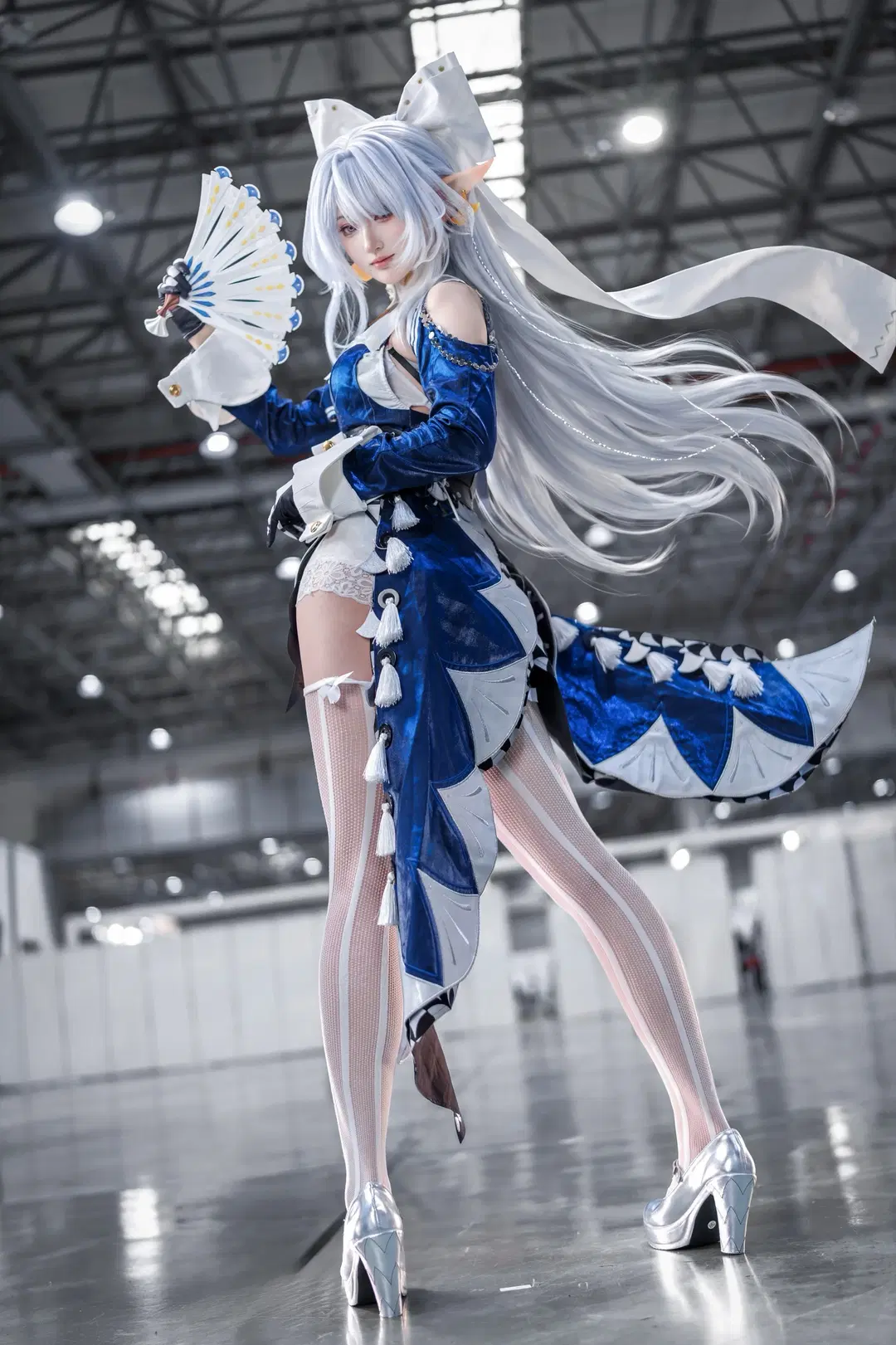 Zenless Zone Zero, Velina cosplay, Fishnet stockings
